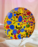 Yayoi Kusama x Third Drawer Down Love Was Infinitely Shining Ceramic Plate