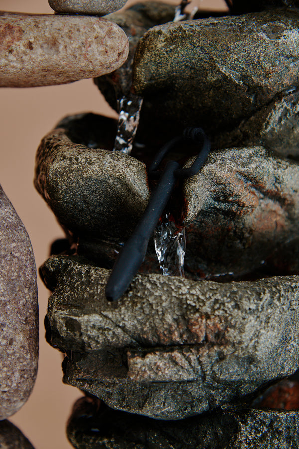 Silicone Cum-Thru D-Ring Penis Plug