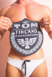 TOM OF FINLAND X CELLBLOCK 13 TOM LOGO BLACK