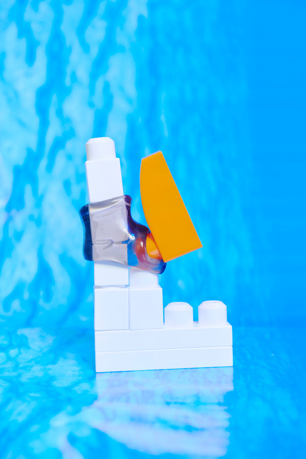 Oxballs Atomic Jock Unit-X Cock Ring and Ball Stretcher 3in - Clear