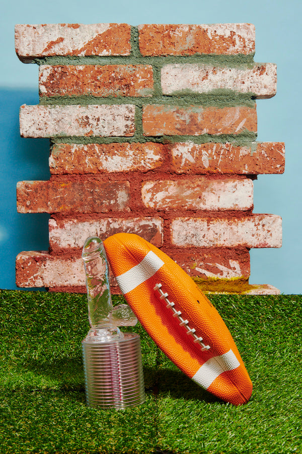 King Cock Clear 5 inch With Balls Dildo