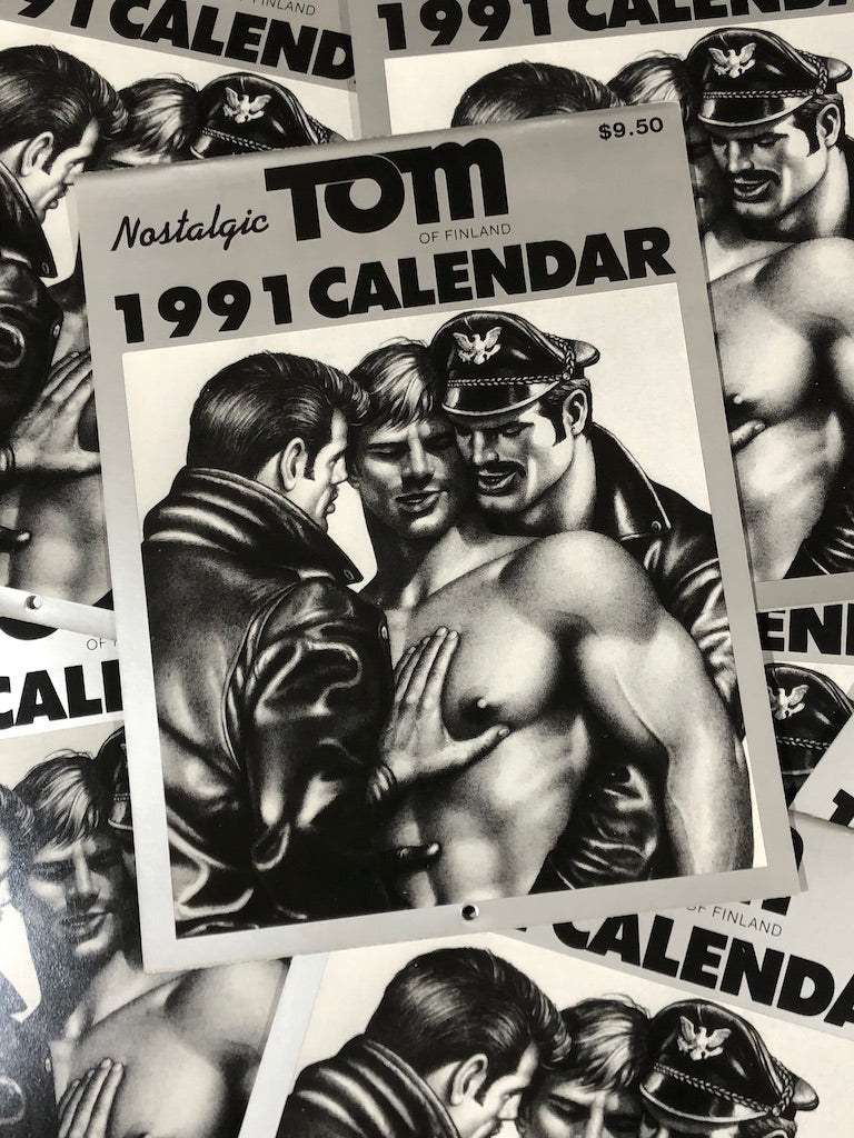 Vintage Tom of Finland 1991 Wall Calendar