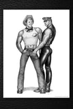 Tom of Finland Mini Poster: Western Beef