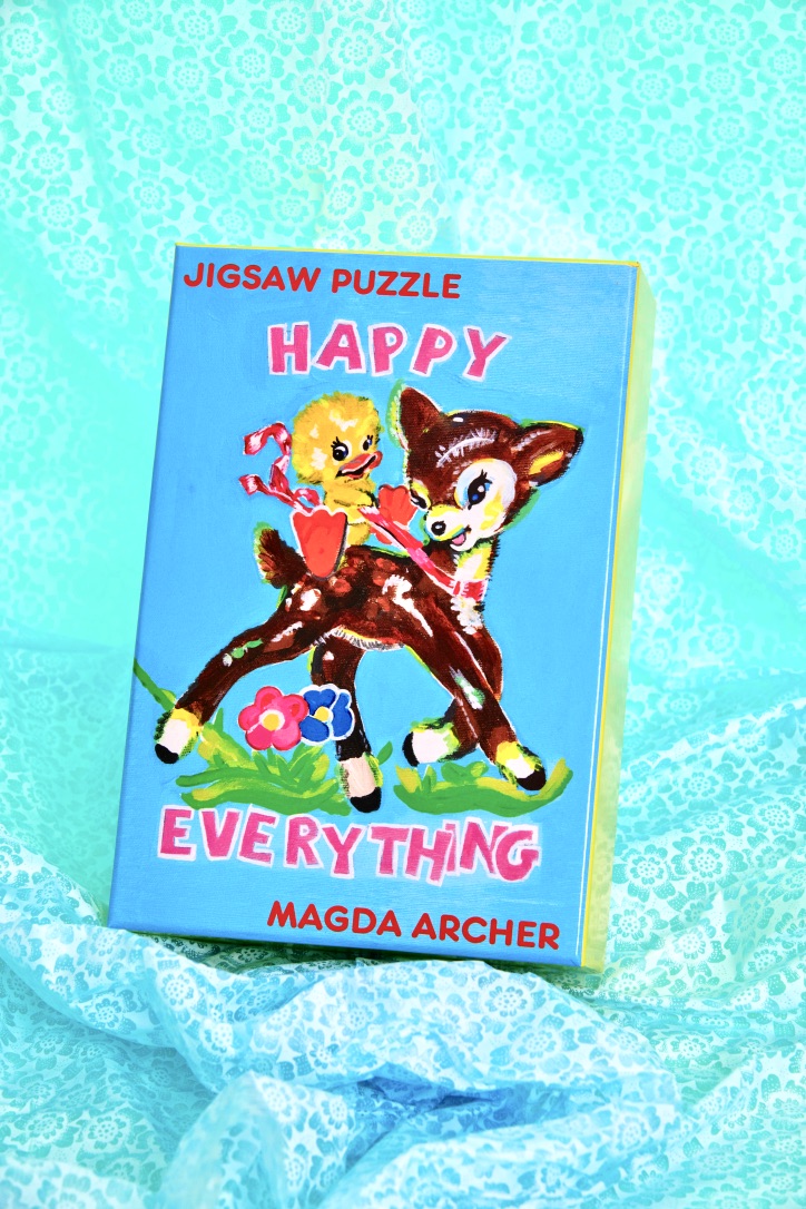 Happy Everything Jigsaw Puzzle by Magda Archer x Third Drawer Down