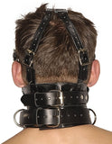Premium Muzzle with Blindfold and Gags by Strict Leather