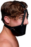 Mouth Harness with Ball Gag  by Strict Leather