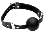 XL 2 Inch Silicone Ball Gag  by Strict Leather
