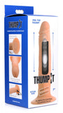 THUMP IT 7X Remote control Thumping Dildo - Small