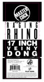 Raging Rhino 17 Inch Veiny Dildo - Flesh