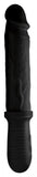 8X Auto Pounder Vibrating and Thrusting Dildo with Handle by Master Series - BLACK