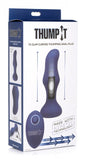 Thump It 7X Slim Curved Thumping Silicone Anal Plug