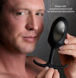 Heavy Hitters Premium Silicone Weighted Anal Plug: S-XL