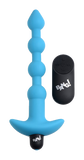 BANG Remote Control Vibrating Silicone Anal Beads - Blue