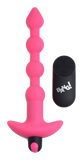 BANG Remote Control Vibrating Silicone Anal Beads - Pink