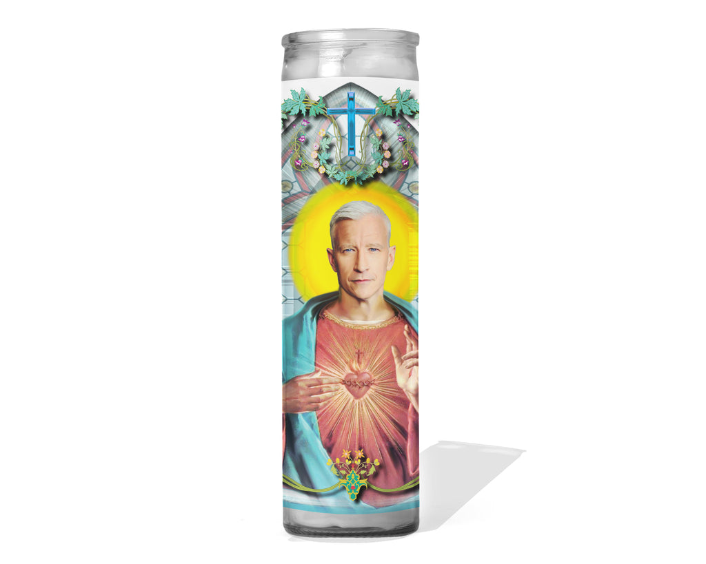 Anderson Cooper Celebrity Prayer Candle