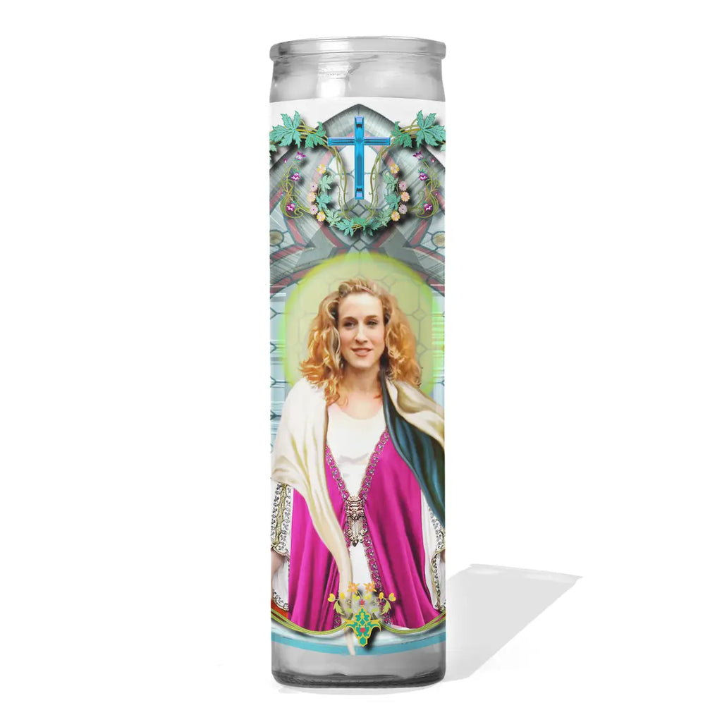 Carrie Bradshaw Celebrity Prayer Candle - Sex and the City