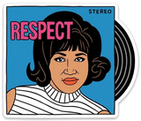 Aretha Respect Sticker by The Found