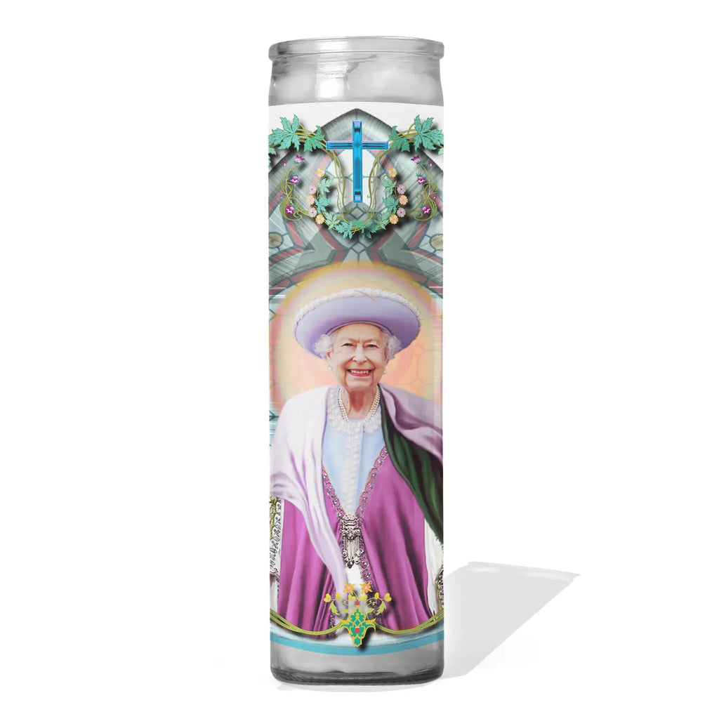 Queen Elizabeth II Celebrity Prayer Candle