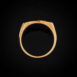 Bruce LaBruce "L.A. Zombie" Gold Plated Ring by Jonathan Johnson image 3