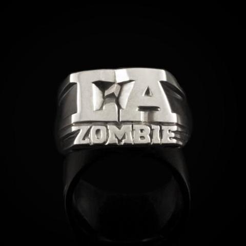 Bruce LaBruce L.A. Zombie Silver Ring by Jonathan Johnson