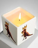 JEAN-MICHEL BASQUIAT "gold dragon" SQUARE PERFUMED CANDLE