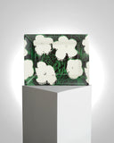 ANDY WARHOL PORCELAIN TRAY "WHITE FLOWERS"