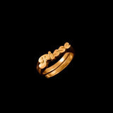 GOLD Pisse Ring by Jonathan Johnson