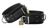 Deluxe Locking Cuffs Wrist by Strict Leather