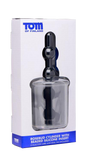 Tom of Finland Rosebud Cylinder with Beaded Silicone Insert