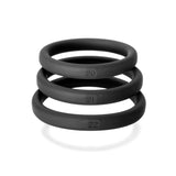 Xact-Fit Cock Rings sz 2.0- 2.1" set of 3 by Perfect Fit